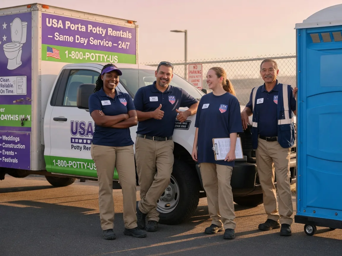 Porta Potty Rental company in Marissa, IL